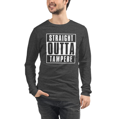 Straight Outta Tampere Unisex Long Sleeve Tee