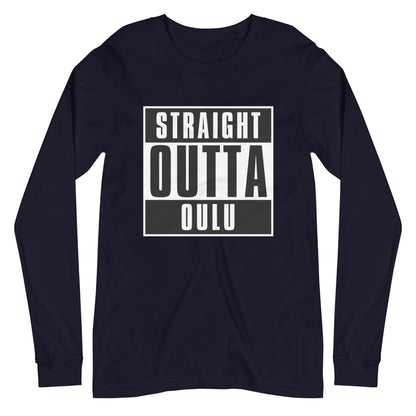 Straight Outta Oulu Unisex Long Sleeve Tee