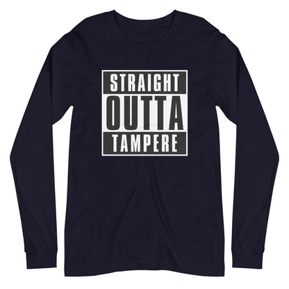 Straight Outta Tampere Unisex Long Sleeve Tee