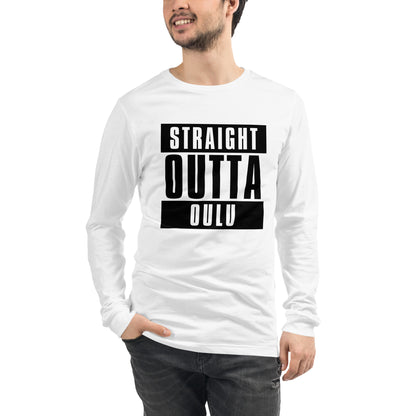 Straight Outta Oulu Unisex Long Sleeve Tee