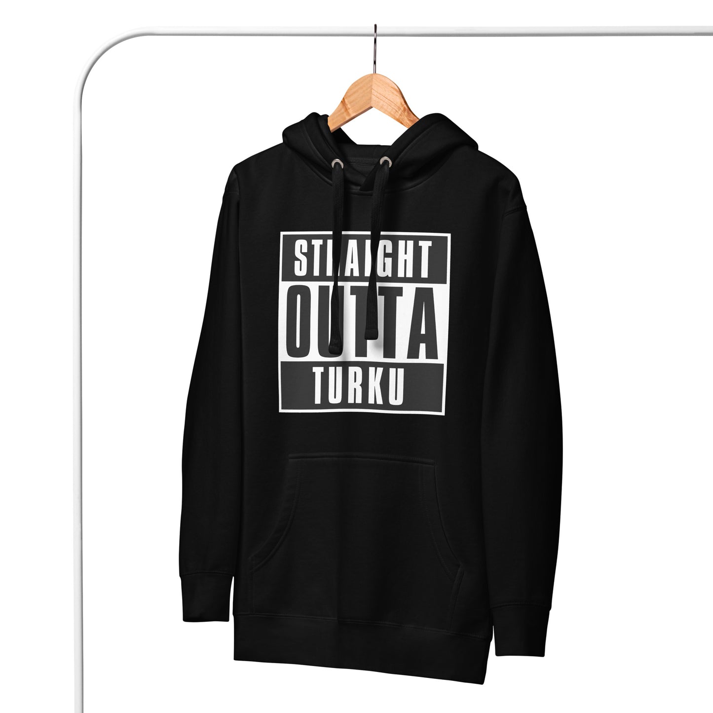 Straight Outta Turku Unisex Hoodie