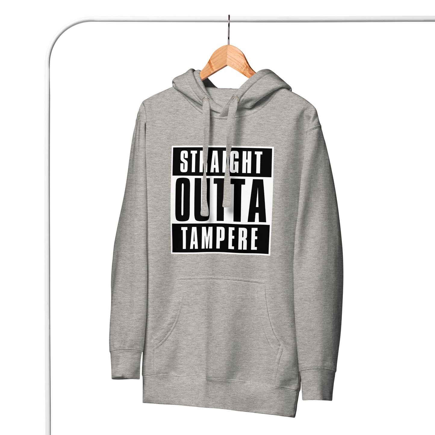 Straight Outta Tampere Unisex Hoodie