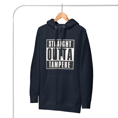 Straight Outta Tampere Unisex Hoodie