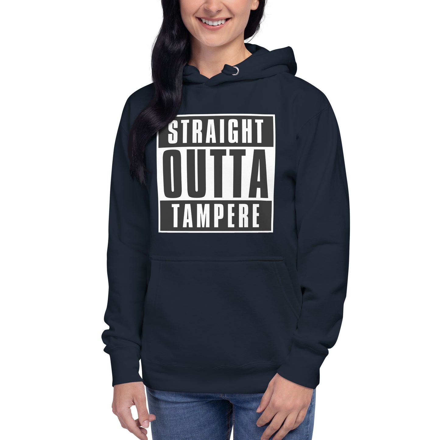 Straight Outta Tampere Unisex Hoodie