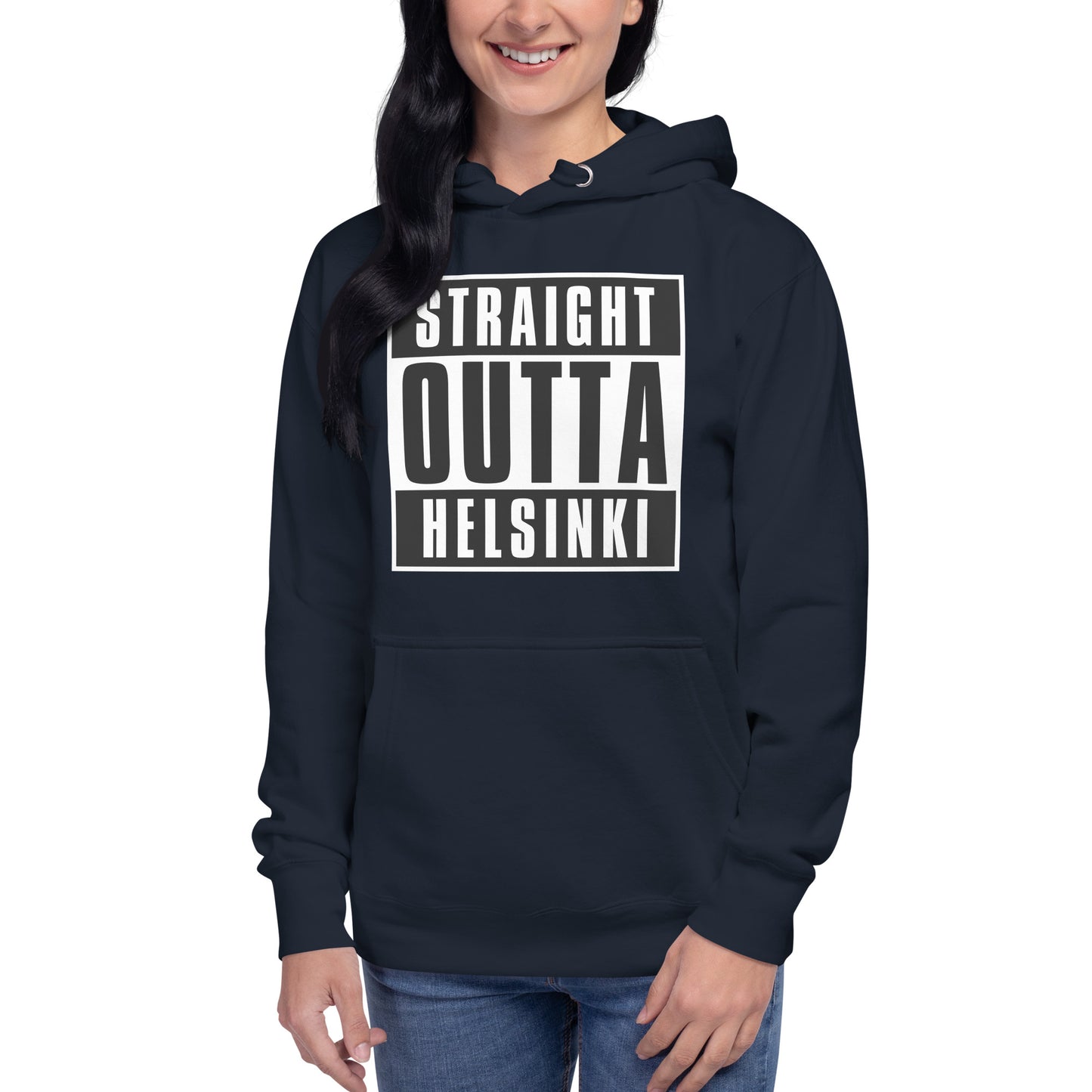 Straight Outta Helsinki Unisex Hoodie